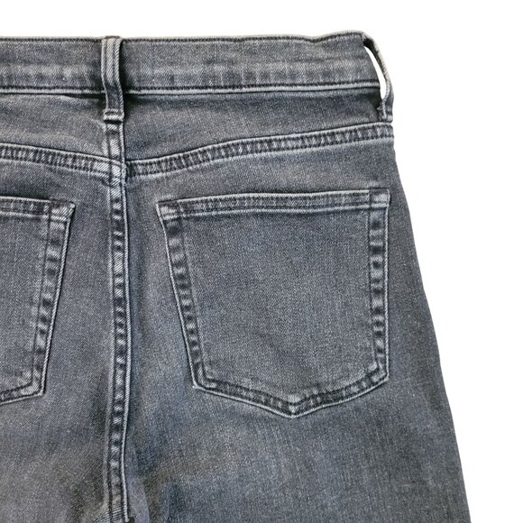 Everlane The Mid-Rise Skinny Stretch Jeans Womens Size 27 Black Denim Ankle - Picture 6 of 7